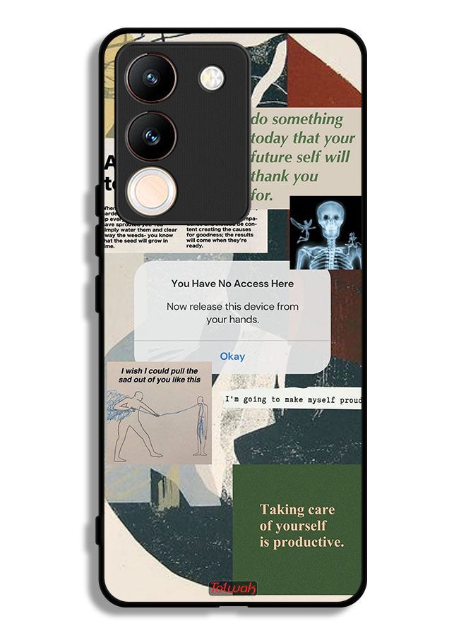 Tolwak vivo Y200 Protective Case Cover Allow Yourself To Grow - Image 1