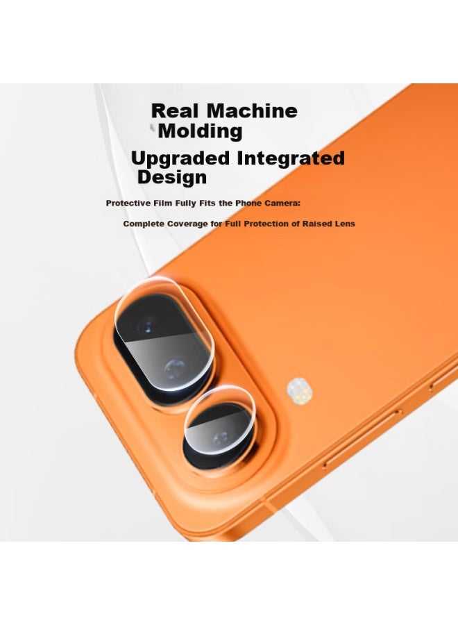 Langling [2 Pieces] Protective Lens Film For Honor Magic8 Pro Air Rear Camera, Hd Scratch-resistant Tempered Glass Film