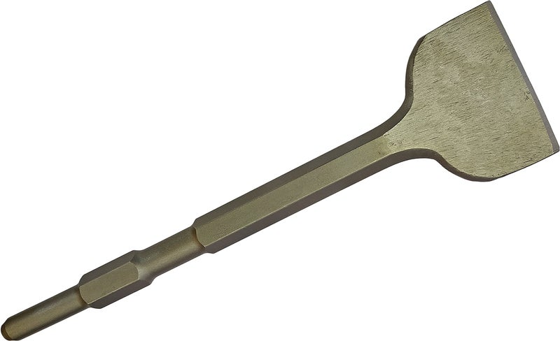 DUMDAAR SDS Max Shank Flat Spade Pointed Chisel for Demolition hammer Concrete Breaker Jack Hammer Tool bit for Tile Chipping/Wall Slotting/Scraping Masonry Brick (17x280x75 mm) - Image 1