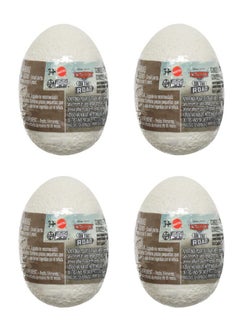 Disney Cars On The Road Mini Racers Mystery Dino Egg Cruisers, Set Of 4  - Image 1