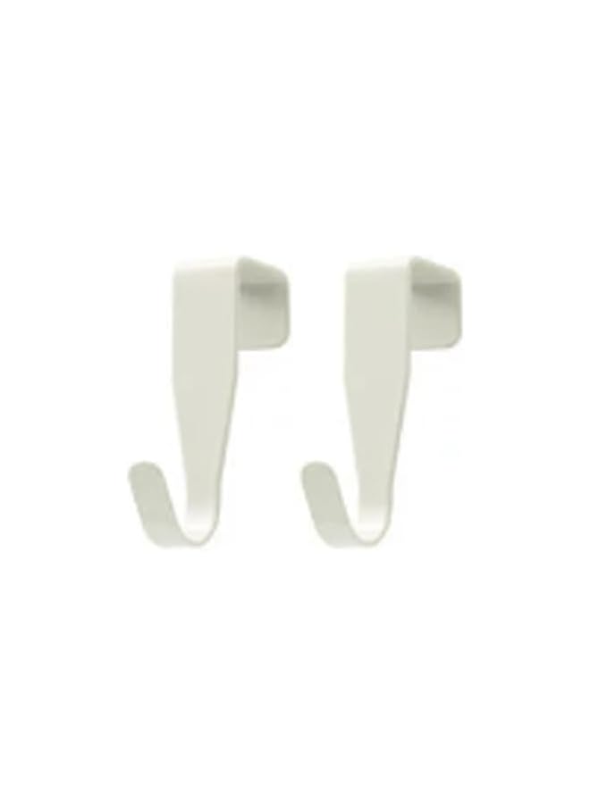 S-TOP 12 PCS Over Cabinet Door Hook, Carbon Steel Door Hook, Rounded Edge, Ideal for Bathroom - Image 5