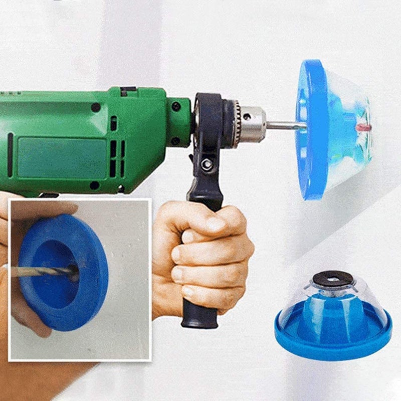 SOLDRIGHT SHOP SOLDRIGHT Drill Dust Collector catcher Attachment Electric Drill Dust Cover Ash Bowl Accessory Dustproof Device Electric Hammer for Home Reusable Drilling Wood Wall working - Image 2