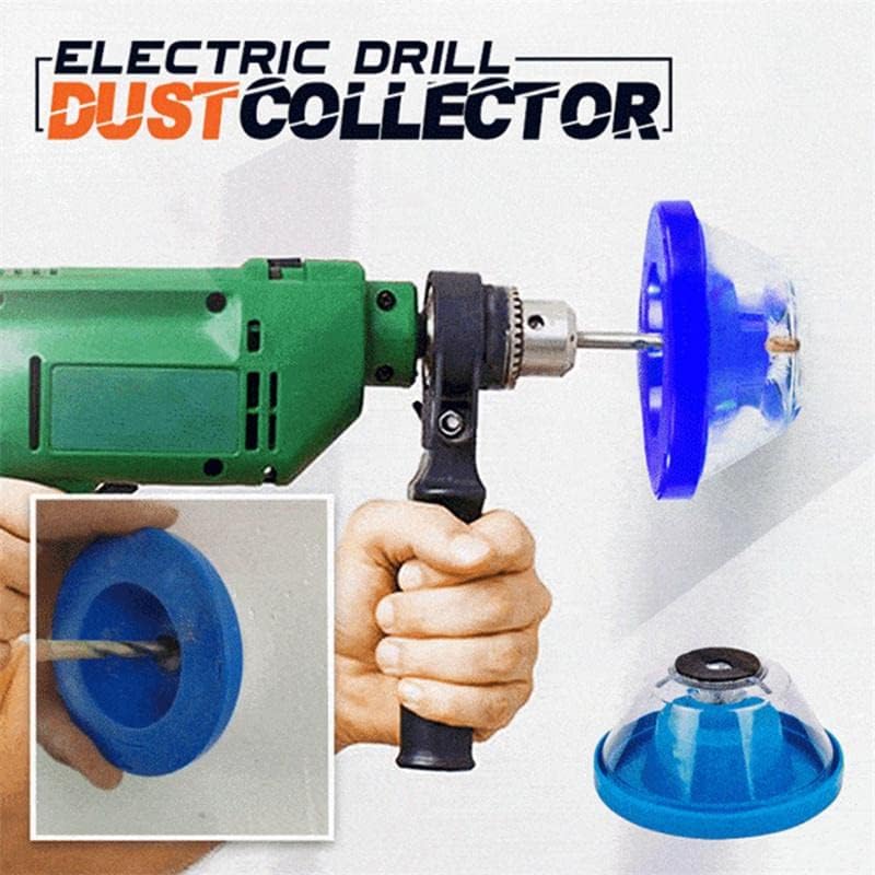 SOLDRIGHT SHOP SOLDRIGHT Drill Dust Collector catcher Attachment Electric Drill Dust Cover Ash Bowl Accessory Dustproof Device Electric Hammer for Home Reusable Drilling Wood Wall working - Image 3
