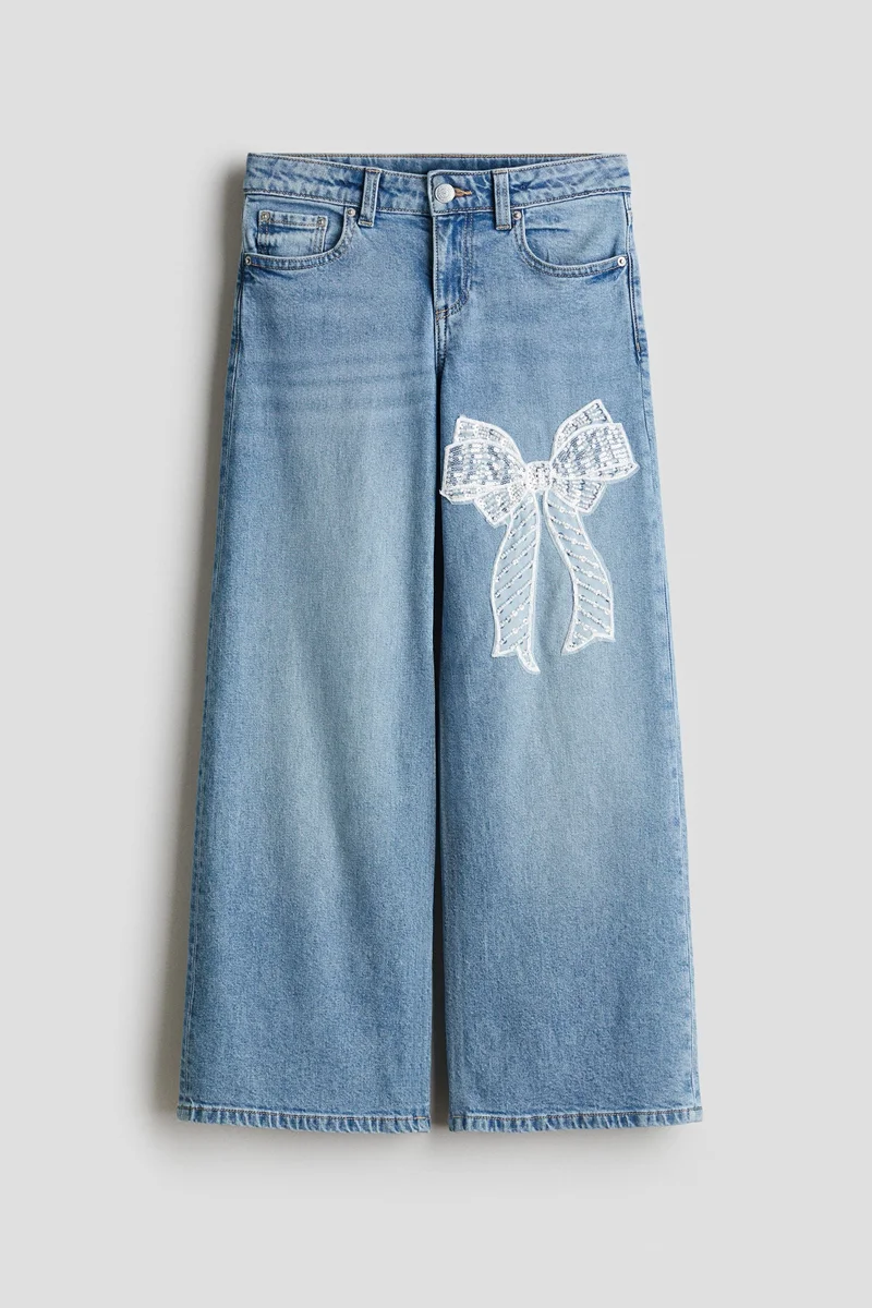 اتش اند ام جينز بقصّة عريضة ومريحة