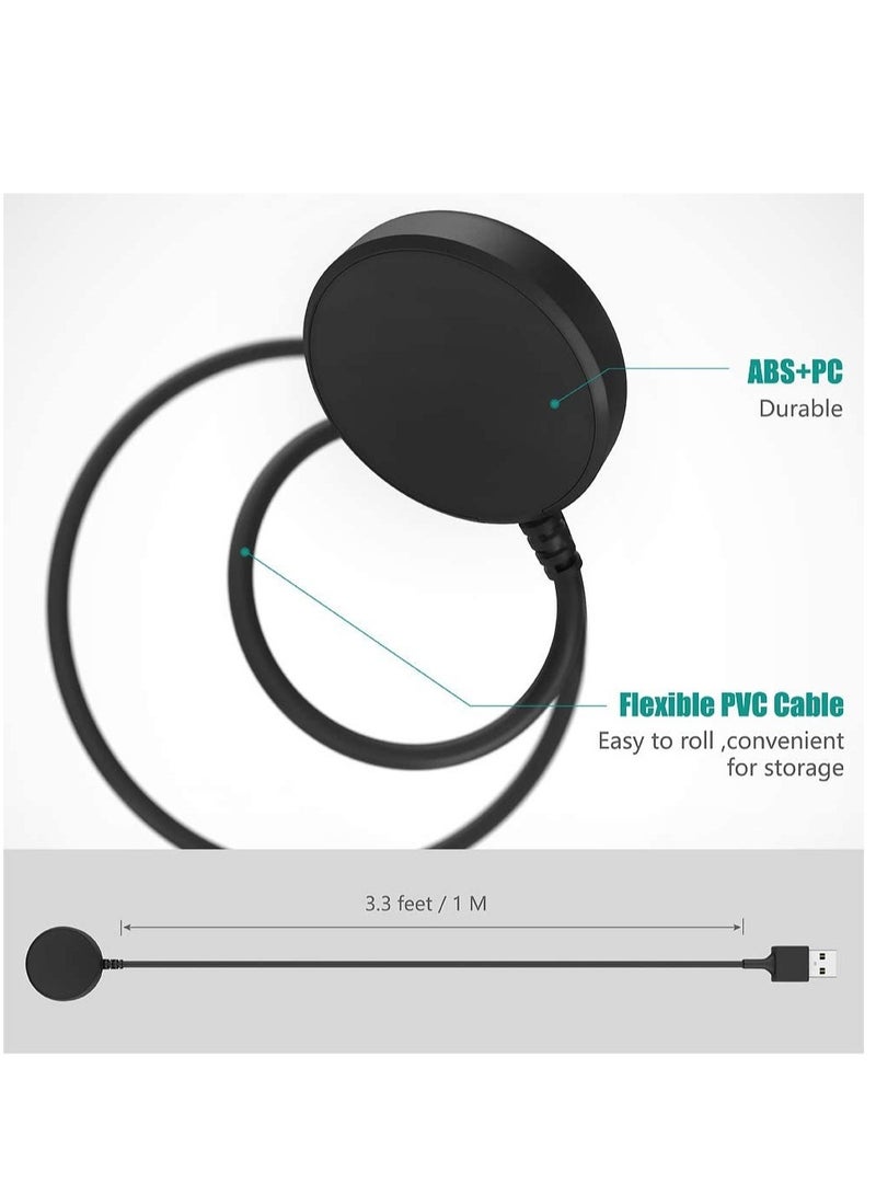 Charger Compatible with Samsung Galaxy Watch 4/4 Classic Watch3 Active 1 2 SM-R500 SM-R830 SM-R820 SM-R840 SM-R850 - USB Charging Cable 3.3ft 100cm - Image 3