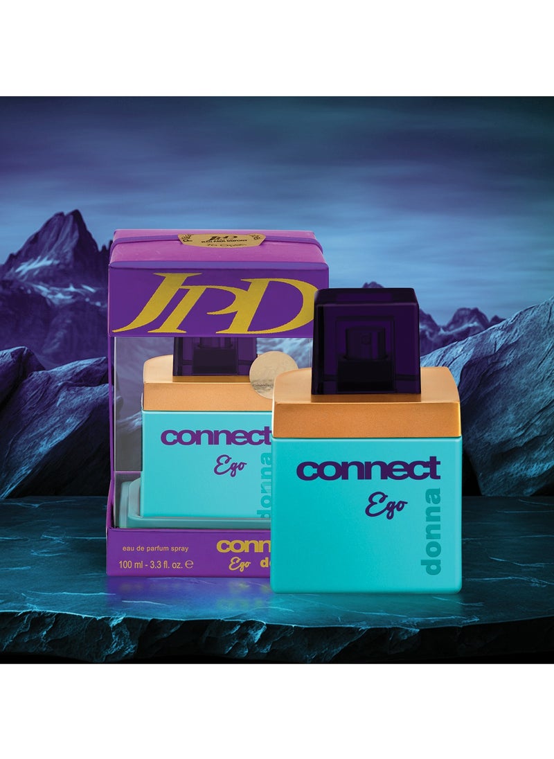 Jean Paul Dupont - Connect Ego Donna Eau de Parfum For Women 100ml - Image 1
