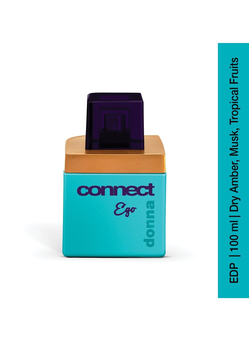 Jean Paul Dupont - Connect Ego Donna Eau de Parfum For Women 100ml - Image 1