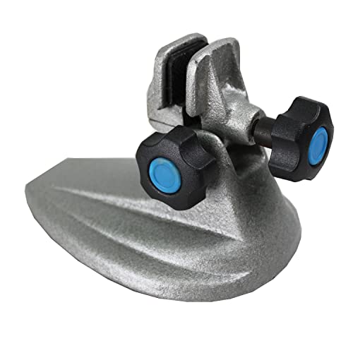 HFS(R) Precision Micrometer Stand Holder Base Adjustable Cast Iron Base for 0-4" Micrometer - Image 5