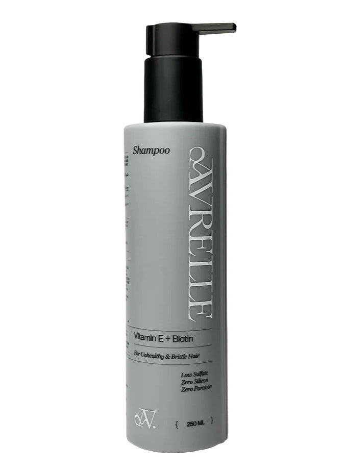 AVRELLE Shampoo with Vitamin E + Biotin - 250ml - Image 1