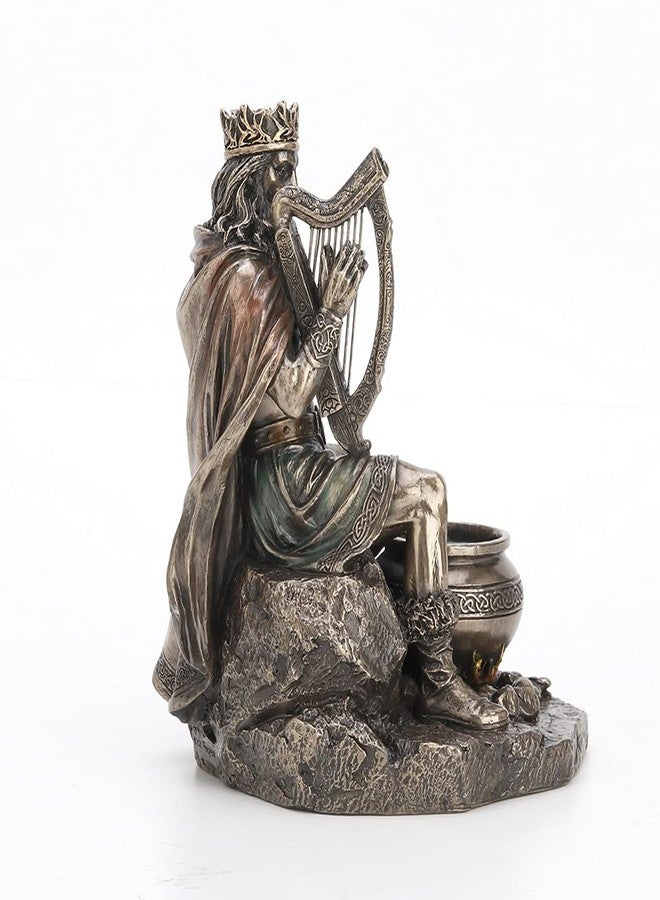Veronese Design 7 1/4" Tall Celtic God Dagda Druid King of Tuatha De Danann Cold Cast Bronzed Resin Sculpture - Image 3