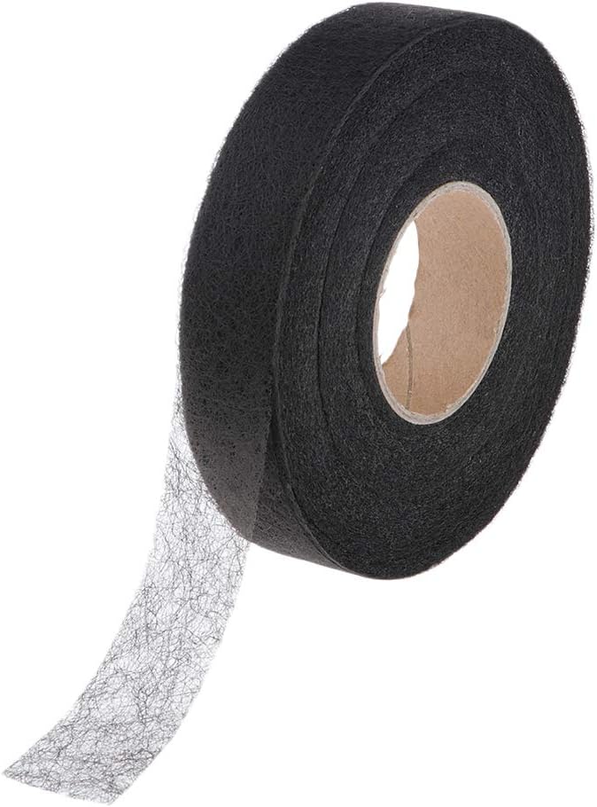 klarako 90 Yards Fusion Fabric Hem Adhesive Tape Craft Sewing Accessories  Black, 1cm - Image 3
