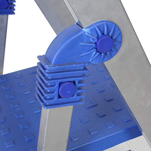 GRAZIA Folding Aluminium Ladder with Wide Steps - Home Pro 5 Steps -Made in India - Image 5
