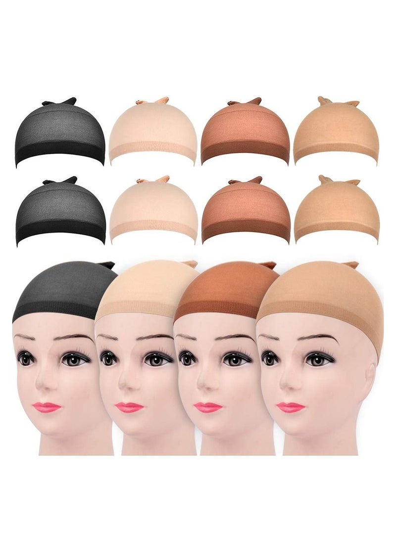 8 قطع قبعات شعر مستعار تخزين شعر مستعار بسط خفيف الوزن ناعم للنساء - Image 1
