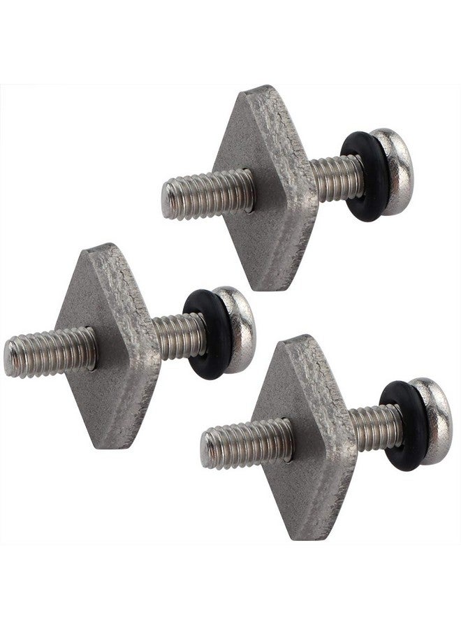 VTurboWay 316 Stainless Steel Fin Screw And Plate For Surf Longboard And Sup 3 Pack M4 Screw Suitable For Fiberglass Single Fin - Image 5