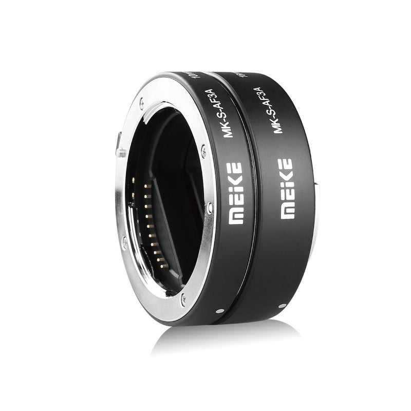 Meke Meike MK-S-AF3A AF Auto Focus Macro Extension Tube Adapter Ring (10mm+16mm) for Sony Mirrorless E-Mount FE-Mount A7 NEX Camera A7 A7II A7M2 NEX3 NEX5 NEX6 NEX7 A5000 A5100 A6000 A6300 A6500 A9 A6400 - Image 3