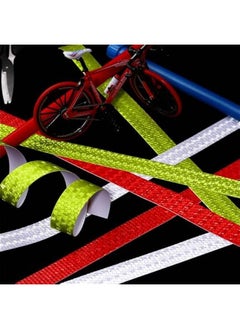 Arabest 6 Reflective Tapes for Night Safety Sticker Waterproof Outdoor High Vis Conspicuity(White Yellow Red, 1 Inch)  - Image 2