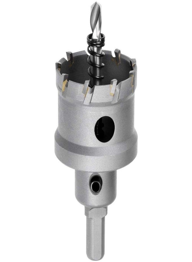 UPTODATETOOLS 42mm TCT Hole Saw, 1-5/8” Cutting Diameter Tungsten Carbide Tipped Hole Cutter Opener, for Stainless Steel Metal Plate Aluminum - Image 1