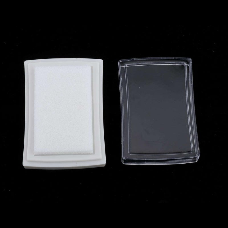 كلاراكو وسادات حبر فارغة للحرف اليدوية، مجموعة من 10 وسادات حبر للأصابع، بدون وسادة ختم، للأطفال - Image 2