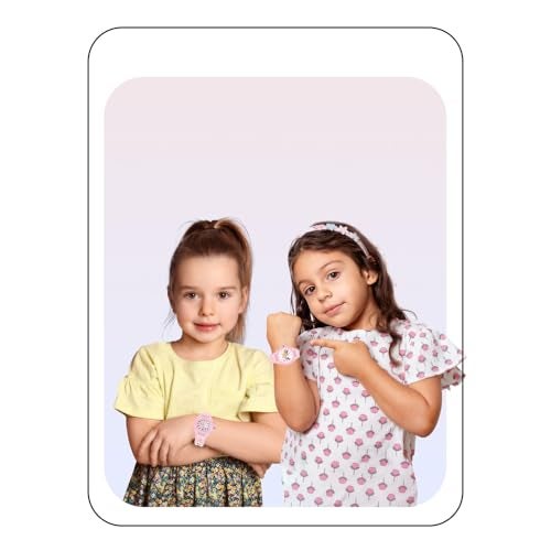 Spiky Analog Watch For Kids Combo (Pink) | 3D Cartoon | 7 Multicolor LED Luminous Disco Lights With Silicone Strap | Stylish Birthday Gift | Analogue Wrist Watches For Girls & Boys | Age 3-10 Yrs | Combo Pack of 2 - Image 4