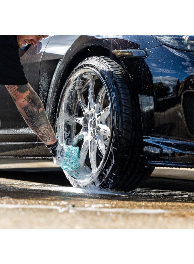 أوتو فينيس ريفوليوشن ٥٠٠ مل - صابون عجلات متطور لتنظيف عجلات السبائك المعدنية بعمق | شامبو عجلات متوازن الحموضة لإزالة الأوساخ وغبار الفرامل وبقايا الطريق بأمان وفعالية - Image 4