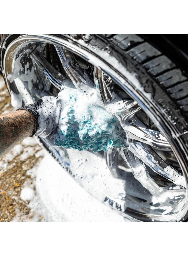 أوتو فينيس ريفوليوشن ٥٠٠ مل - صابون عجلات متطور لتنظيف عجلات السبائك المعدنية بعمق | شامبو عجلات متوازن الحموضة لإزالة الأوساخ وغبار الفرامل وبقايا الطريق بأمان وفعالية - Image 3