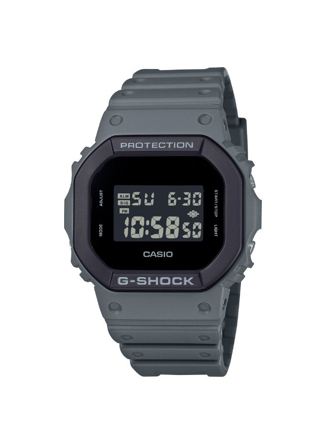 G-SHOCK DW-5610UU-8DR Black Dial Resin Men's Watch - Image 1
