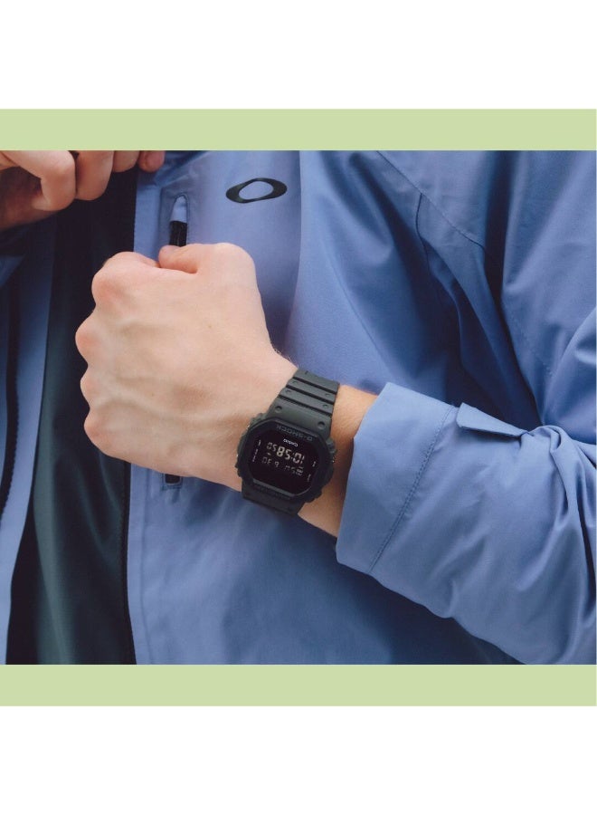 G-SHOCK DW-5610UU-8DR Black Dial Resin Men's Watch - Image 2