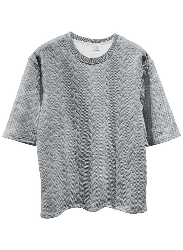 KUYING Round Neck Pullover Short Sleeved Shorts Sports Men's Suit  - Image 3