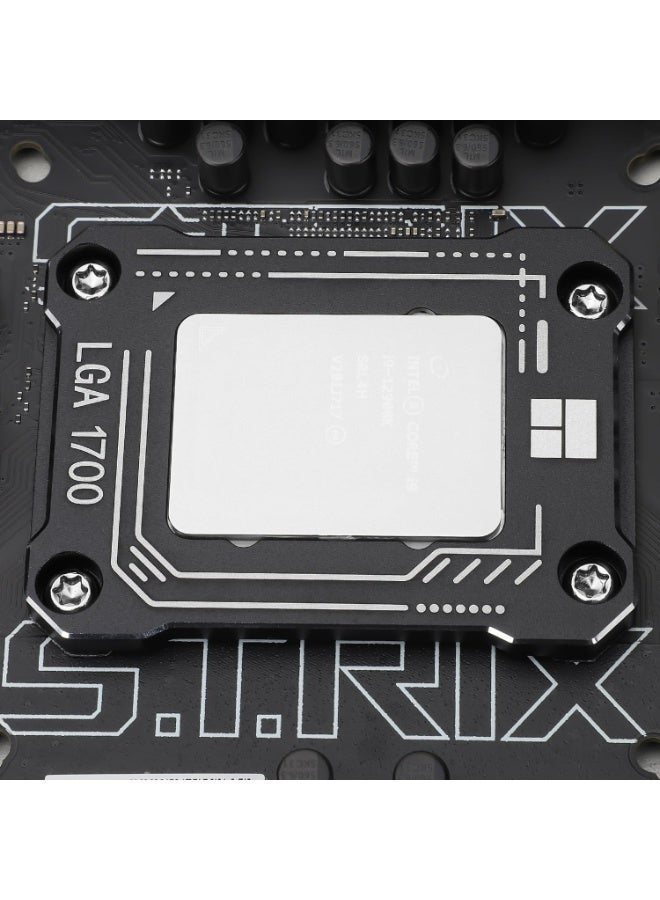CPU Contact Frame for LGA 1700 Retrofit Kit, 17XX-BCF Bracket Intel 12th 13th Generation Anti-Bending Buckle Black - Image 2