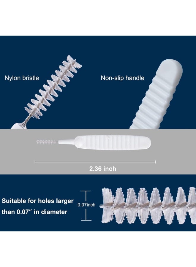 30 Pieces Tiny Brushes for Cleaning Shower Head, Shower Head Nozzle Cleaner Tool Unclogging Small Holes, Cleaning Brushes Picks for Home and Kitchen - Image 4