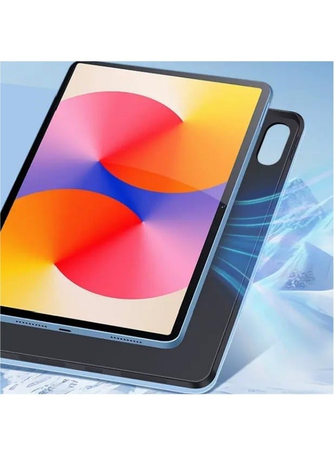 Compatible with Huawei MatePad SE 11 inch 2024 Tablet Slim Magnetic Smart PU Leather Tri-Folding Stand Cover Tablet Case - Image 3