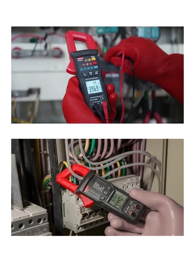 UNI-T UT202BT Clamp Meter Digital Multimeter Intelligent Voltage Measures Current Voltage Temperature Capacitance Resistance Test Bluetooth AC DC Current - Image 2