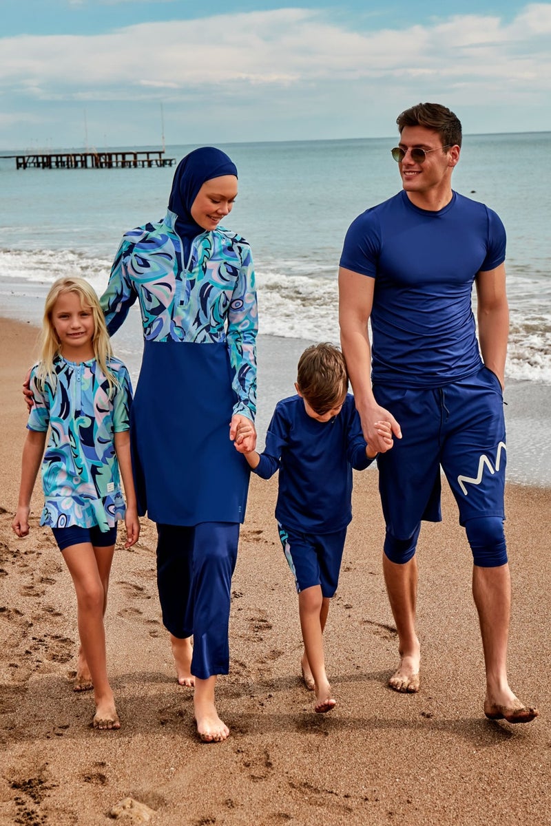 Marina Kids Patterned Colorful Kimono P2429  - Image 3