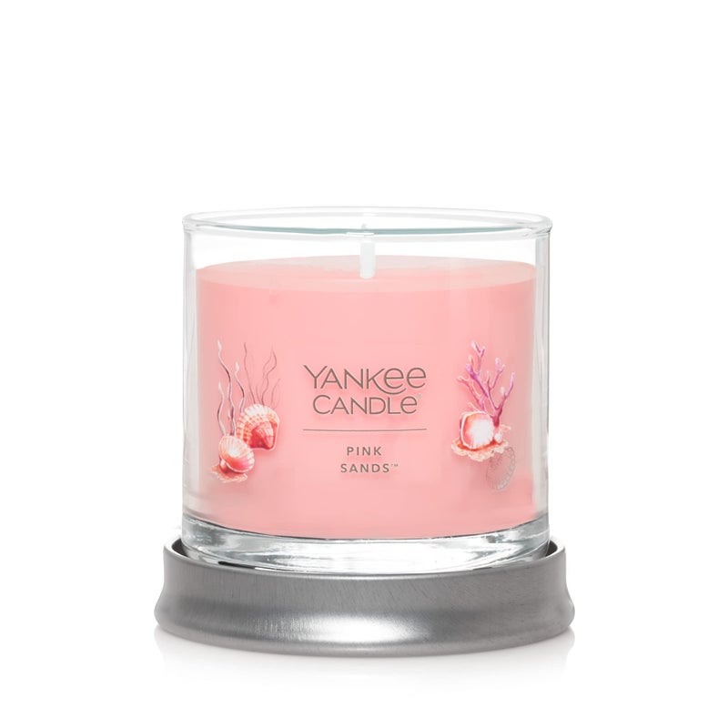 YANKEE CANDLE Yankee Candle Pink Sands Scented Signature 43oz Small Tumbler Single Wick Candle Over 20 Hours of Burn Time
