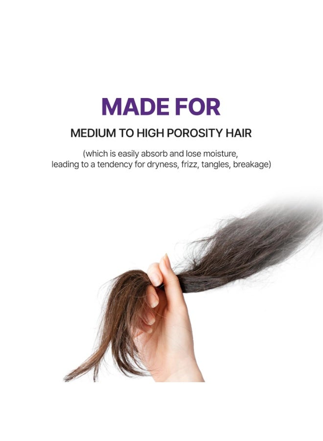 كاندال بلسم كوندال بالعسل والمكاديميا الطبيعي، للعناية بالشعر الكوري وإصلاح التلف، ترطيب عميق، عطر يدوم طويلاً، مع العسل وزيت الأرجان وزيت المكاديميا، 16.9 أونصة سائلة (أزهار الكرز)، هدايا صغيرة - Image 4