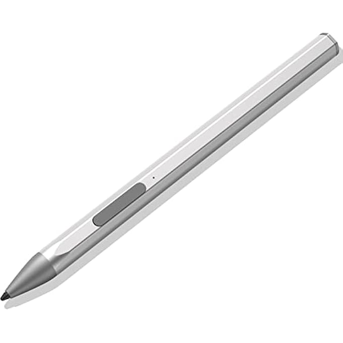 rayihni STYLUS PEN FOR ASUS TRANSFORMER/MINI/ASUS ZENBOOK FLIP/PRO/ASUS VIVOBOOK FLIP/PRO/DUO/ASUS NOTEBOOK, RECHARGEABLE MPP 2.0 TILT ACTIVE PEN WITH 4096 PRESSURE SENSITIVITY, PALM REJECTION,SILVER - Image 1