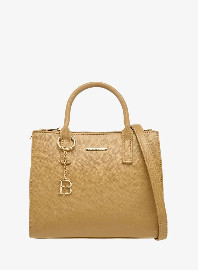 Solid Tote Bag with Double Handle