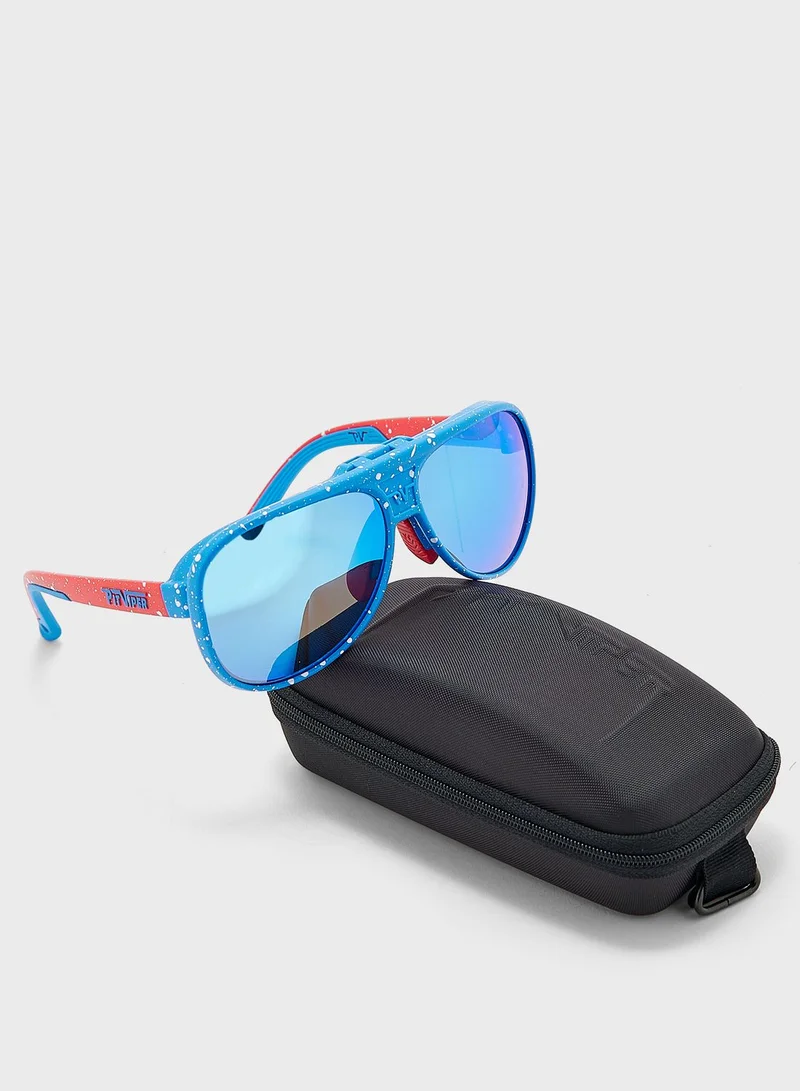 Pit Viper The Blue Ribbon Lift-Offs Sunglasses