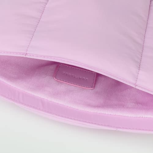 Comfyable Puffy Laptop Sleeve 13 Inch 14 Inch, Quilted Puffer Laptop Carrying Case, Pillow Case Compatible with MacBook Air M4 2025 M3 M2 M1, MacBook Pro M5 M4 Pro/Max, Lavender Pink - Image 3
