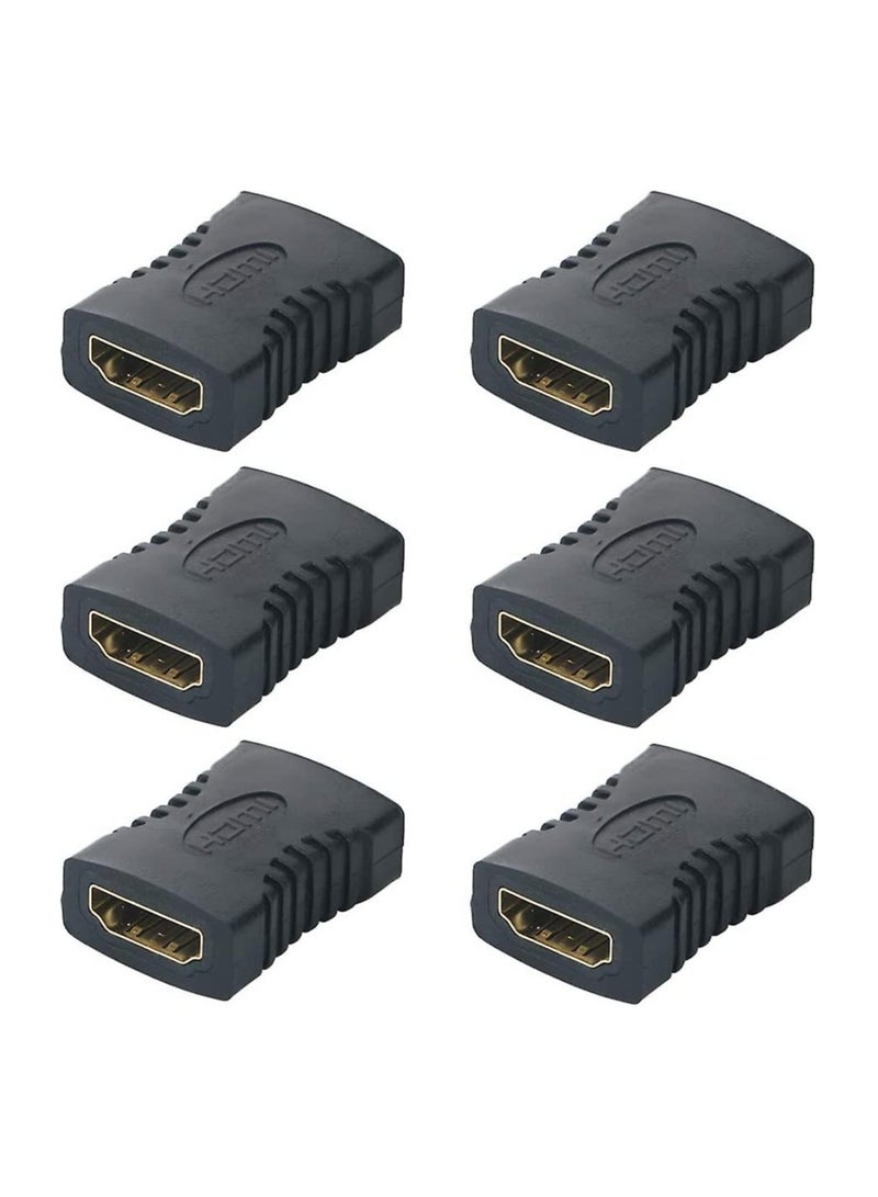 6 Pics HDMI Female to Female Connector
