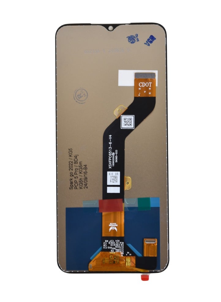 جادجتس كونيكشن شاشة LCD بديلة لهاتف تكنو بوب 5 لايت/سمارت 6 - Image 2