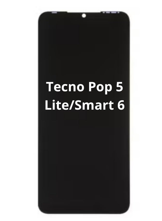 جادجتس كونيكشن شاشة LCD بديلة لهاتف تكنو بوب 5 لايت/سمارت 6 - Image 1