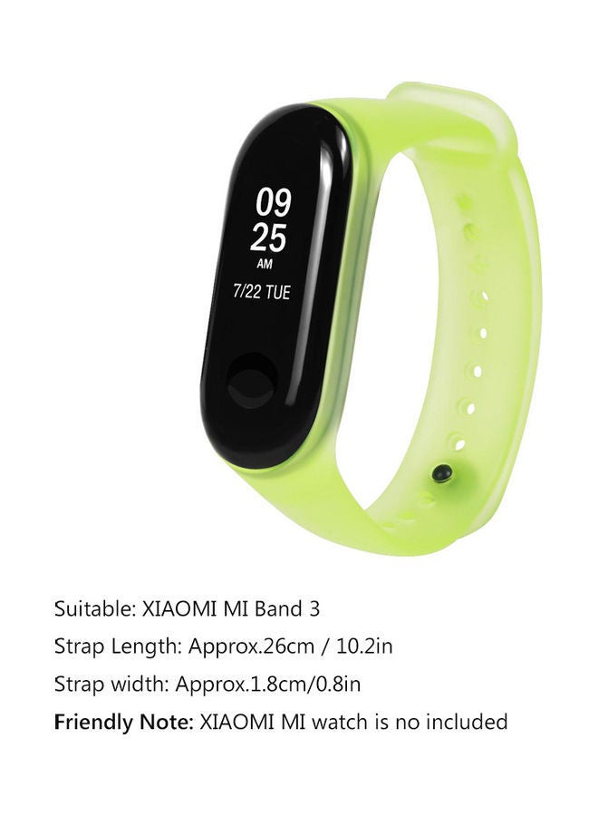 NIBEMINENT Watch Strap Sport Fashion Wearable Replaceable Band For XIAOMI MI 3 Green - Image 4