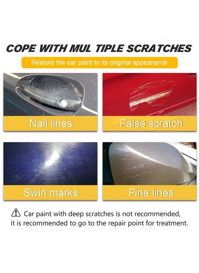 Polishing Compound Scratch Remover with Sponge, T-221a Polish and Scratch Remover for Vehicles, T-221a Scratch Remover for Vehicles, Rubbing Compound for Car Scratches