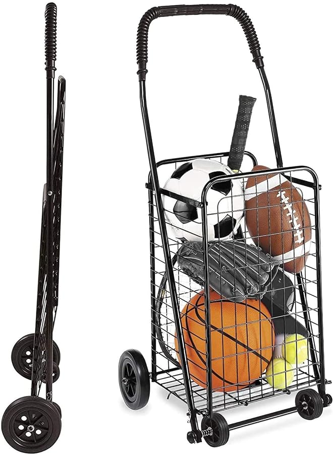 Zaboon Cart Compact Metal Basket/M - Image 1