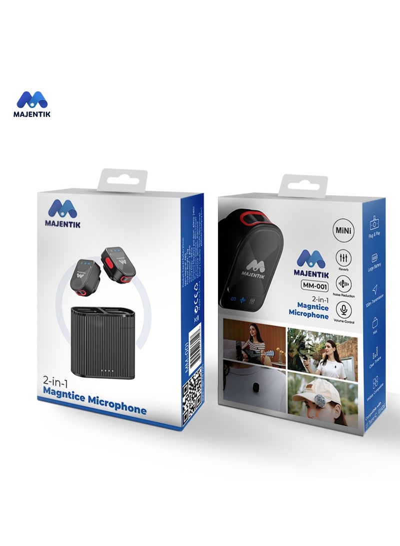 majentik Microphone  WIRELESS  Mic 2in1 MM-001 - Image 5