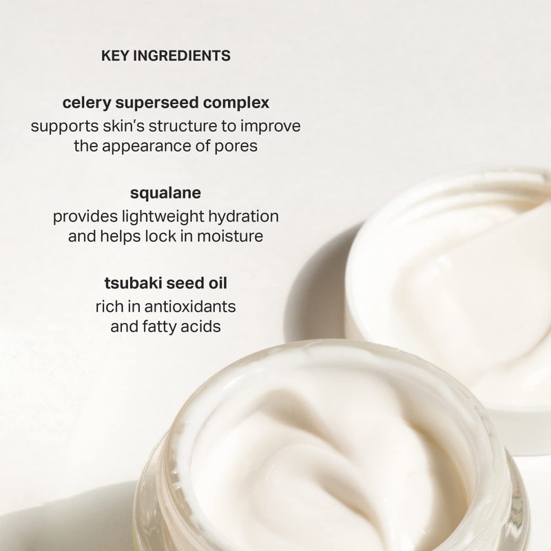 Cocokind Texture Smoothing Cream, Face Moisturizer with Squalane, Celery Seed and Cucumber, Face Lotion Moisturizer Face, Hydrating Face Cream - Image 3