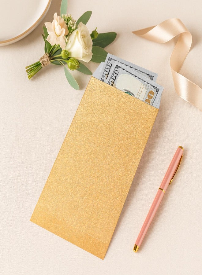 MATICAN Money Envelopes for Cash, 100-Count Colorful Envelopes for Cash Gifts, Saving Challenges, Coins, Checks, Seeds, Small Items, 3.5 x 6.5 Inches, Luxe Gleam Collection, 10 Colors - Image 2