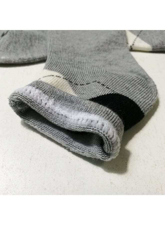 CSXD Little Kids Ankle Socks Girl Boys Cotton Cartoon Crew Socks Pack of 5 - Image 4