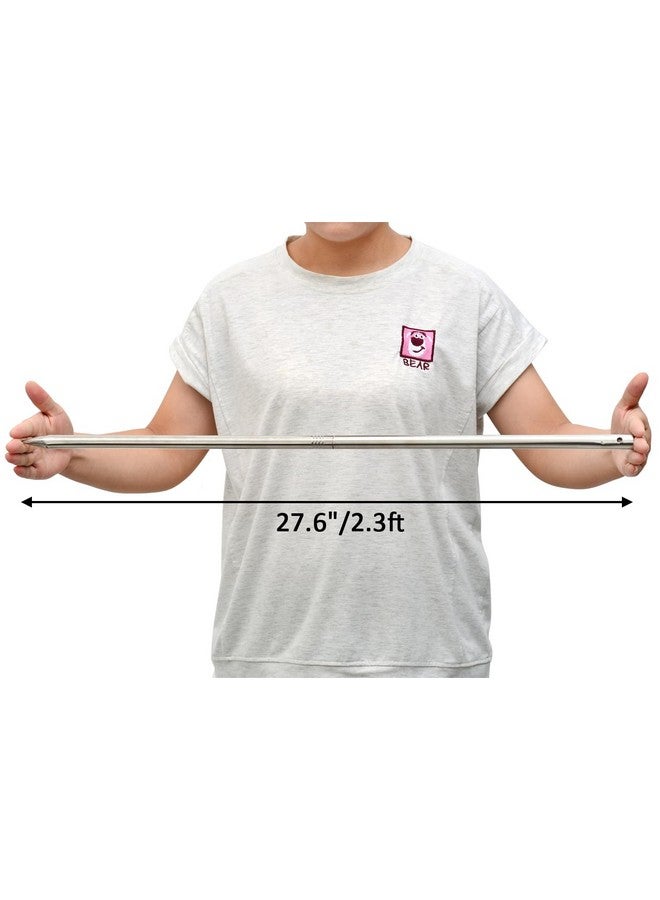 كيتشويت أوتاد معدنية مقاس 27.6 بوصة/2.3 قدم لعلامات الفناء، سمك 5/8 بوصة، مصنوعة من الفولاذ المقاوم للصدأ، مع أجزاء معدنية متضمنة - Image 2